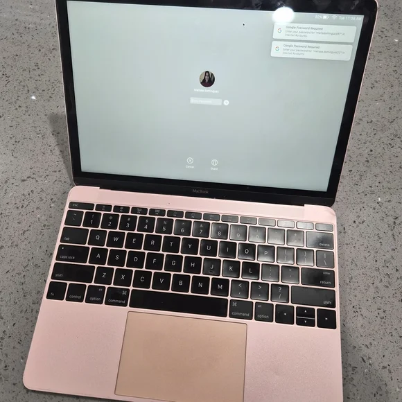 Apple MacBook in Pink with Box